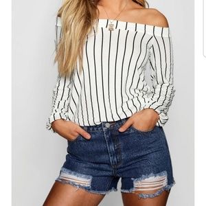 Off the shoulder top